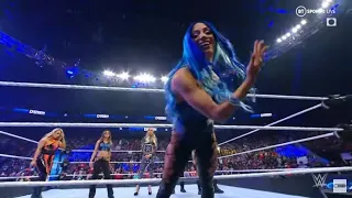 Sasha Banks Return Entrance Smackdown 1/28/22