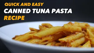 Canned Tuna Pasta Recipe | Crazy Delicious & Done in 30 Minutes