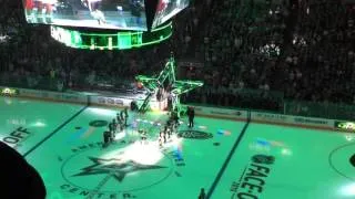 2015-2016 Dallas Stars introductions. Home opener!