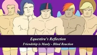 Fan Animation - Friendship is Manly - Blind Reaction