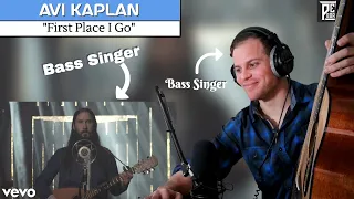 Bass Singer VOCAL ANALYSIS - Avi Kaplan | First Place I Go