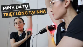 Cách mình triệt lông bằng máy tại nhà