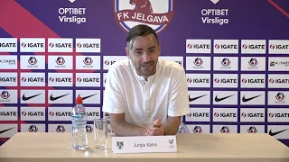 10. kārta: FK Jelgava 2:1 FK Tukums 2000/TSS (Preses konference)