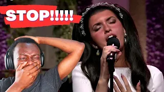 First Time Reaction To Angelina Jordan - Unchained Melody (Nobel Peace Prize)