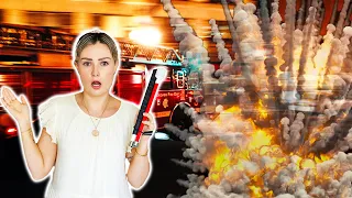 There Was An EXPLOSION At My New LA Apartment At 4am! (Story Time w/ Live Footage)