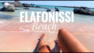 ELAFONISSI BEACH 2019 | CHANIA GREECE CRETE ISLAND | PINK SAND BEACH | BEST PLACES TO VISIT GREECE