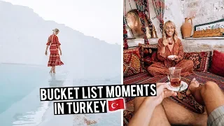 Bucket List Moments in Turkey | Pamukkale Pools & Ephesus