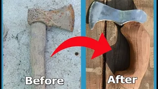 Restoration of an Old Axe, Восстановление старого топора