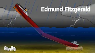 Edmund Fitzgerald Sinking🚢⚓ FlipaClip