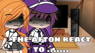 The Afton Family react to "I know it's Poison" Ft..Past Michael afton [Meme]