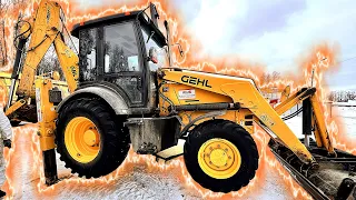 Terex, Mecalac, GEHL - помесь 3 в одном!Техническая диагностика перед покупкой!