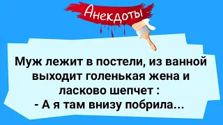 Жена Побрила Внизу! Муж в Шоке! Сборник Смешных Жизненных Анекдотов! Юмор!