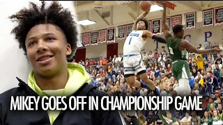 Mikey Williams & Jurian Dixon SUPERSTAR DUO HEAT UP & GO OFF In CHAMPIONSHIP GAME!