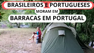 Aluguel com preços abusivos levam brasileiros morar em barracas em Lisboa ,PT Portugal 🇵🇹.