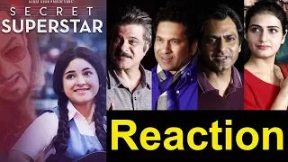 Bollywood Celebs Reactions On Aamir Khan's Secret Superstar Movie