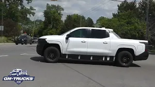 Chevy Silverado EV Prototype Caught Testing On Public Roads