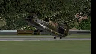 X Plane ch47 chinnok dances