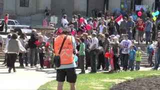 Victory Day Parade (English Subtitles, all speeches) @ Winnipeg, Manitoba (May 10th, 2014)