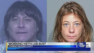 Bon Secour couple jailed after working meth lab discovered