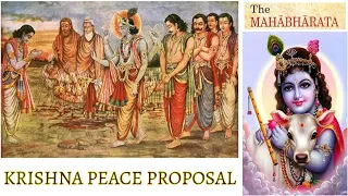 Krishna’s Peace Proposal | The Mahabharata || INDIAN CLASSICAL LITERATURE