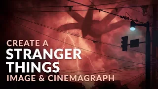 Create the Stranger Things Shadow Monster & Cinemagraph in Photoshop
