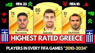 TOP 3 GREECE PLAYERS IN EVERY FIFA GAMES! 🤯🔥 | FIFA 10 - EA FC 24