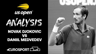 Analysis: Novak Djokovic v Daniil Medvedev | US Open 2021 - Men's Final | Eurosport