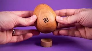 The Incredible Wooden Egg Puzzle Box!!