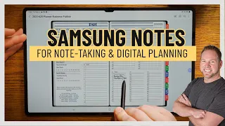 How to use Samsung Notes For Note taking and Planning