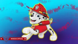 Paw Patrol Marshall a Puppy Driving a Fire Engine As a Fanmade