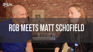 Robbert meets Matt Schofield: Two Rock and blues - Max Guitar Interview