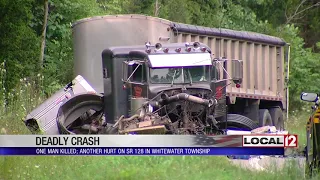 One killed, one hurt in Whitewater Township crash