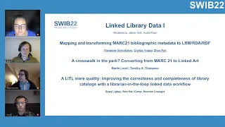 Mapping and transforming MARC21 bibliographic metadata to LRM/RDA/RDF