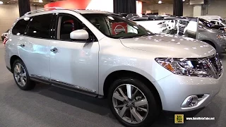 2015 Nissan Pathfinder Platinum AWD - Exterior and Interior Walkaround - 2015 New York Auto Show