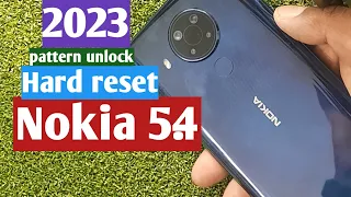 Nokia 5.4 Hard reset pattern unlock / easy methad 2023