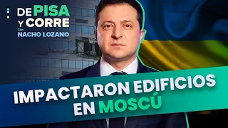 Drones ucranianos impactan edificios en Moscú  | DPC con Nacho Lozano