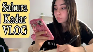 Sahura Kadar Vlog | Okuldan Dönüş Rutini. Esila Biltekin