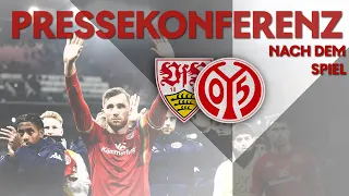 Die PK nach dem Unentschieden in Stuttgart | #05ertv | #VFBM05 | Saison 2022/23