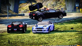 Craziest BMW M3 GTR Final Pursuit | 600+ Km/h Speed | Need For Speed Most Wanted | 4K UHD