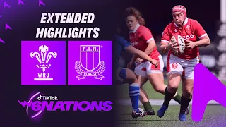 Extended Highlights | Wales v Italy | 2022 TikTok Women's Six Nations