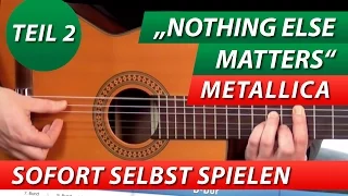 ★ METALLICA ► Nothing Else Matters Intro #2 ► GITARRE LERNEN Tutorial