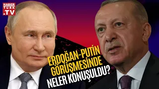 Cumhurbaşkanı Erdoğan ve Putin'den kritik görüşme