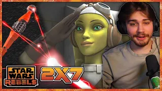 STAR WARS: REBELS 2x7 REACTION!! | Rebels Season 2 Episode 7: "Wings Of The Master"