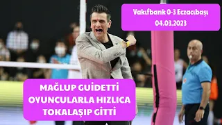 Guidetti'nin Morali Bozuk Vakıfbank 0-3 Eczacıbaşı Dynavit  04.03.2023