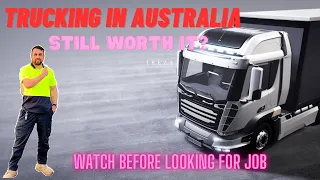 Trucking in Australia, still worth it? #truck #australia