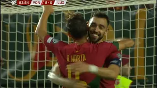 Bruno Fernandes goal vs Luxembourg | Portugal vs Luxembourg 9-0 Highlights.