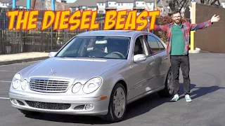 This $50,000 diesel 2005 Mercedes E320 CDI has more buttons than a starship