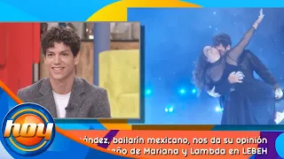 Isaac Hernández reacciona a las coreografías de #LasEstrellasBailanEnHoy y se queda sin palabras