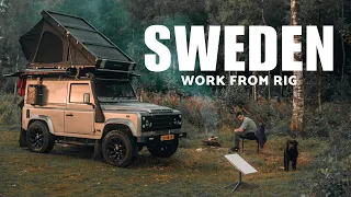 Work from our RIG in Sweden, can you work from anywhere? #sweden #workfromhome #starlink