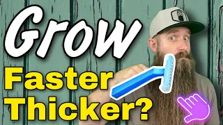 Does Shaving Your Beard - Make it Grow Faster/Thicker!?